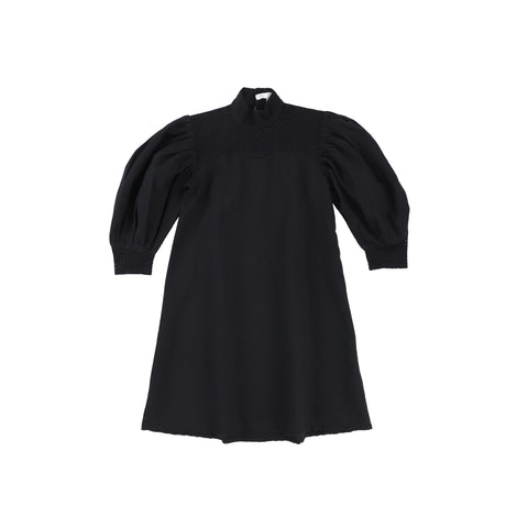 You and Me Black Chiffly Dress