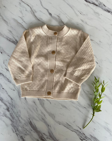 Aymara Ecru Noah Cardigan