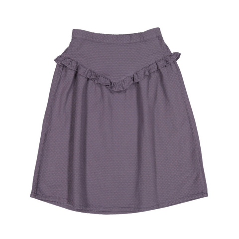 The New Society Plum Olivia Skirt
