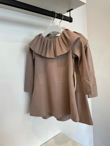 Carbon Soldier Beige Kea Dress