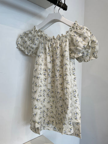 Babe & Tess Blue Sky Flo Mini Dress