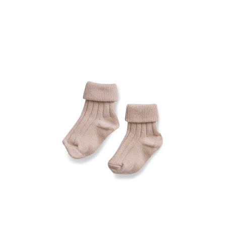 Belle Enfant Rose Turn Top Socks