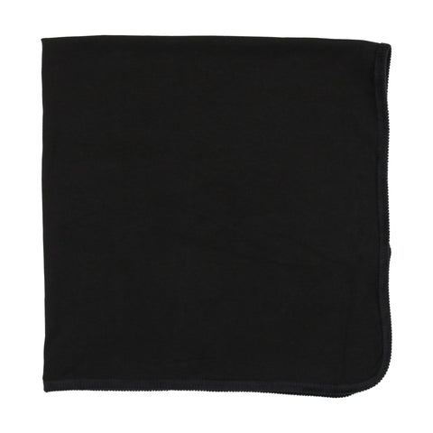Lil Legs Black Velour Wrap Blanket