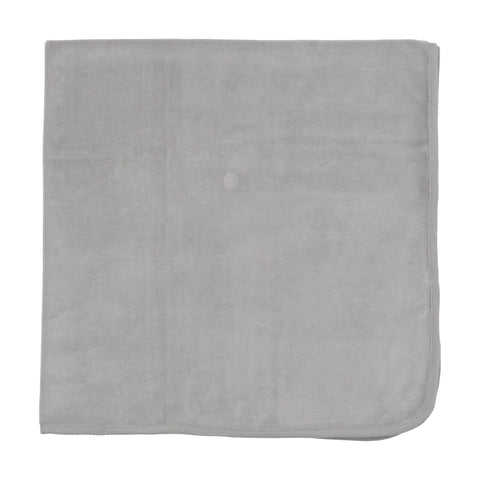 Lil Legs Cloud Blue Velour Wrap Blanket