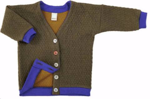 Macarons Cardigan Claire Taupe Honey