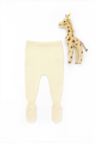 Flora and Henri Natural Organic Nino Leggings Footed