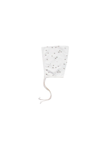 Quincy Mae Ivory Gold Stars Pixie Bonnet