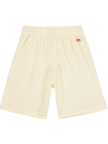 Beau Loves Buttercream Velour Shorts