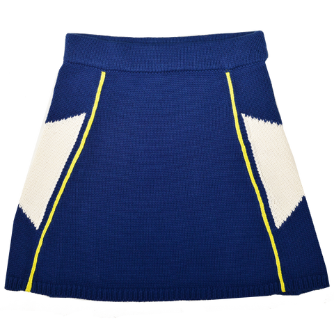 Citron Jaune Blue Zozo Skirt