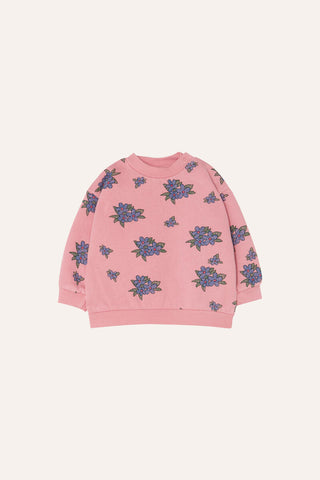 The Campamento Baby Flowers Oversized Sweatshirt & Legging Set