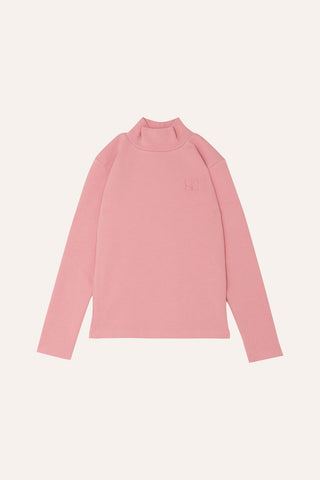 The Campamento Pink Turtleneck Kids Tee