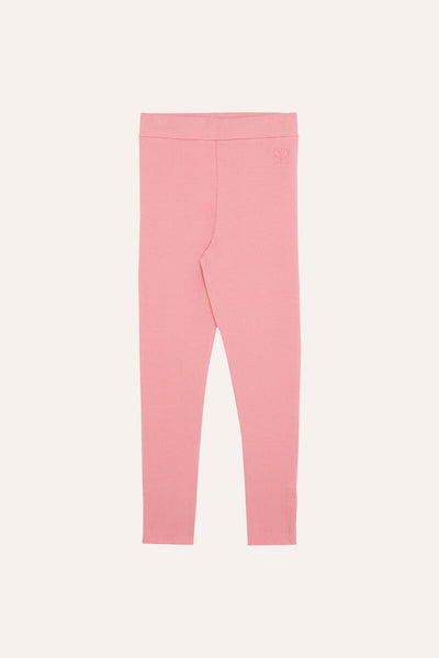 The Campamento Pink Rib Kids Leggings