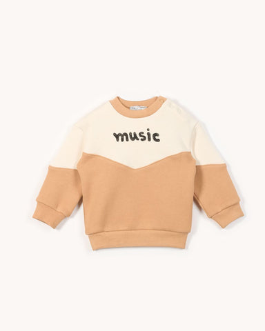 Yell-Oh Pastry Shell Music Sweatshirt
