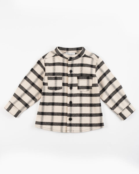 Yell-Oh Egg Nog Plaid Shirt