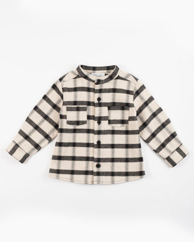 Yell-Oh Egg Nog Plaid Shirt