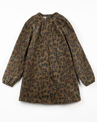 Yell-Oh Military Animal Print Angie Dress