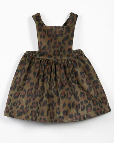 Yell-Oh Military Animal Print Dress