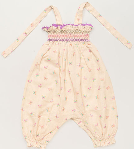 Early Sunday Butterfly Print Audrey Romper- COMING SOON