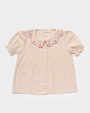 Early Sunday Sand Camelia Blouse