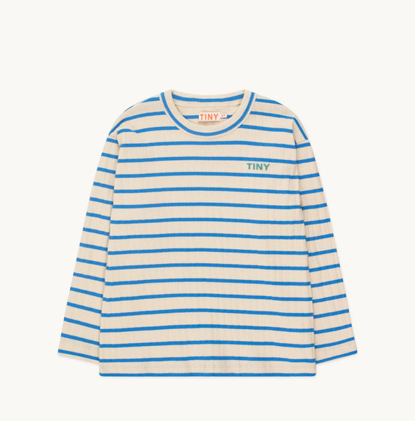 Tinycottons Vanilla Stripes Rib Tee