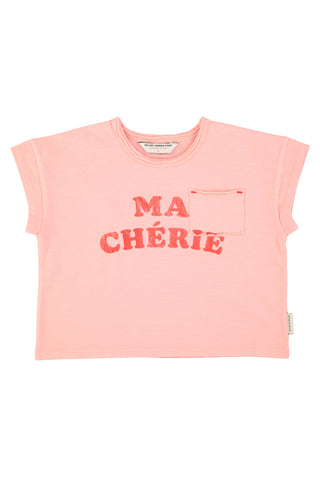 Piupiuchick Light Pink Ma Cherie T-shirt