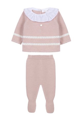 Patachou Baby Dusty Pink Knit Set