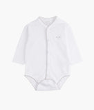 Livly Stockholm White Full Snap Body 2 Piece Set