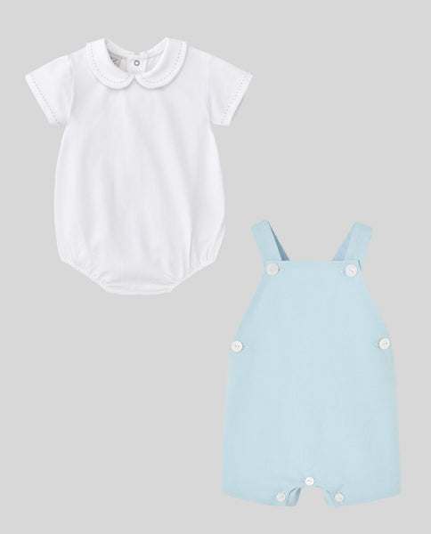Paz Radriguez Blue Breeze Romper Set
