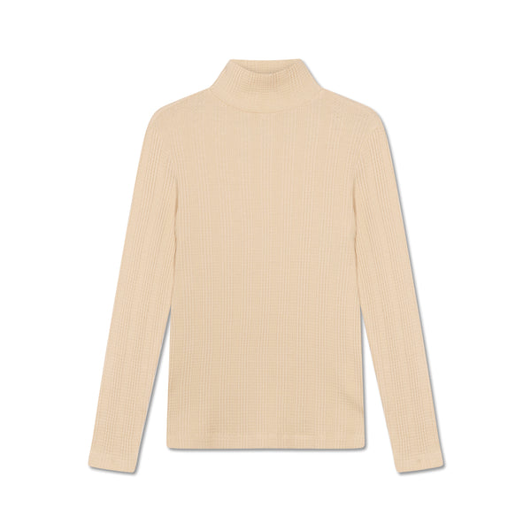 Repose Warm Oyster Turtle Neck