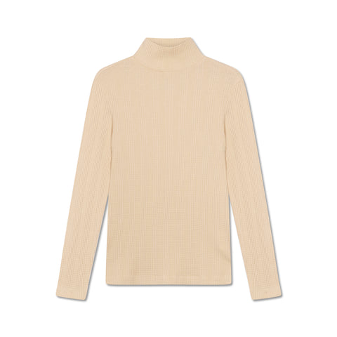 Repose Warm Oyster Turtle Neck