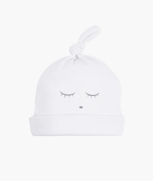 Livly Stockholm White Sleeping Cutie Tossie Hat