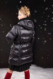 Ellabee Black Chloe Long Down Jacket