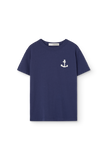 TAO Deep Blue Anchor Rooster T-shirt