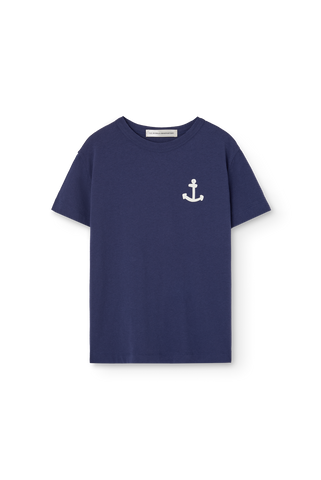 TAO Deep Blue Anchor Rooster T-shirt