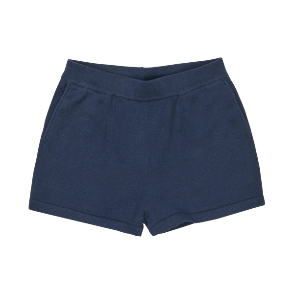 FUB Dark Navy Knit Shorts