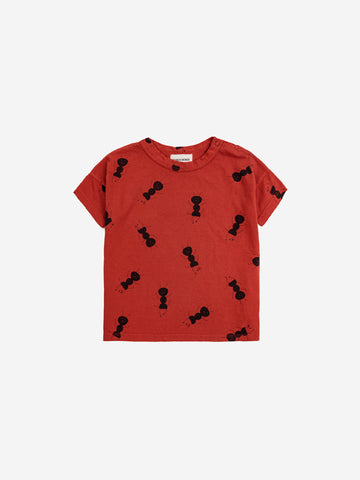 Bobo Choses Baby Red Ants All Over T-shirt