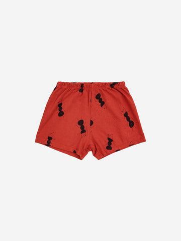 Bobo Choses Baby Red Ants All Over Shorts