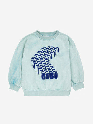 Bobo Choses Blue Bobo Shadow Sweatshirt