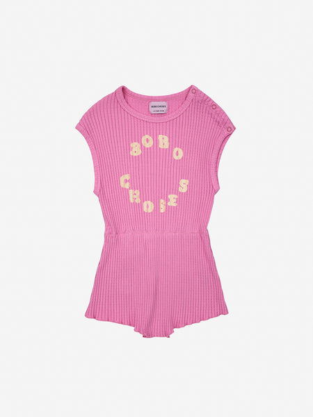 Bobo Choses Pink Bobo Circle Playsuit