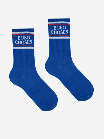 Bobo Choses Blue Bobo Long Socks
