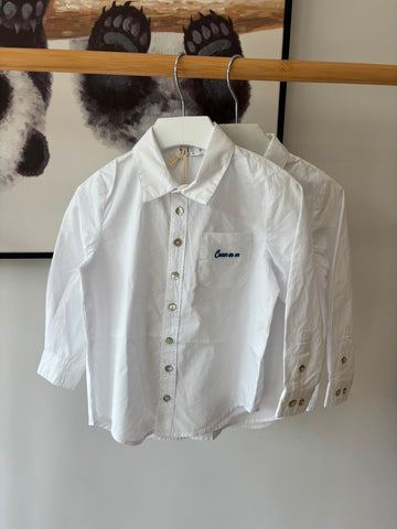 Coco Blanc Boys White Shirt