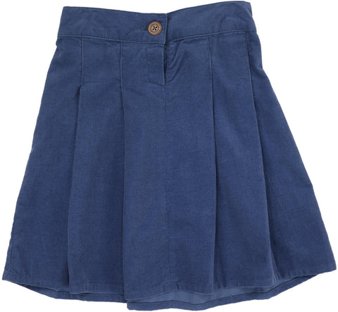 Lil Legs Off Blue Corduroy Skirt CSK-OFBL