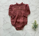 C'era Una Volta Terracotta Mara Romper
