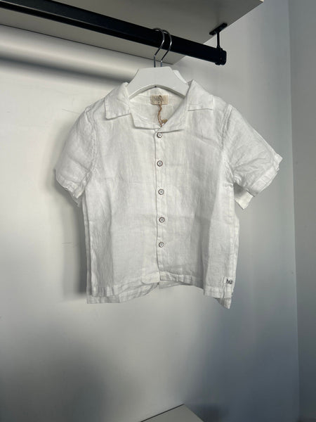 Buho White Linen Shirt