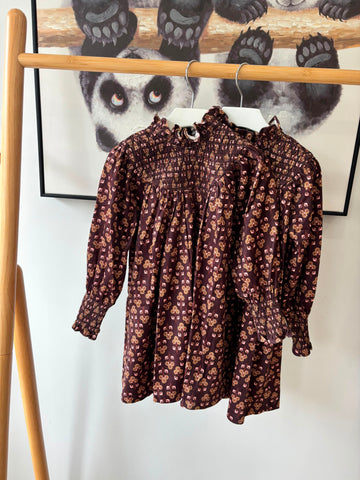 Steph Wallpaper Printed Cord Dress