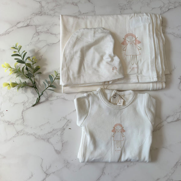 Lilette Cream Molly Dolly Blanket