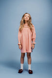 Bebe Organic Margot Dusty Rose Smocked Dress