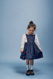 Bebe Organic Minnie Apple Denim Apron Dress