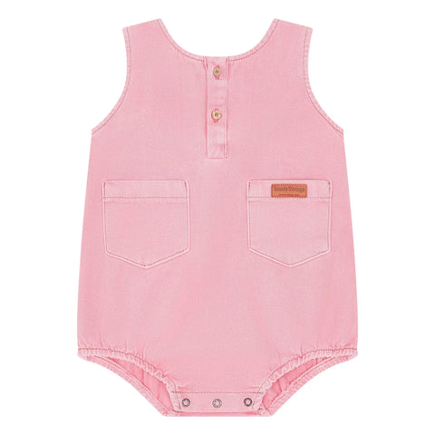 Tocoto Vintage Pink Sarga Romper