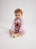 Bobo Choses Baby Lavender Little Flowers All Over Leggings